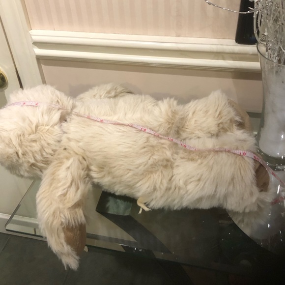 Vintage 20” plush Christmas bear - Picture 2 of 5